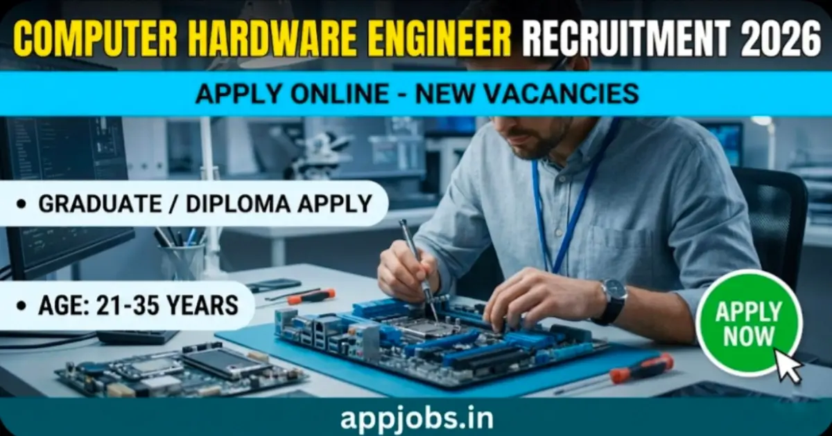 Computer Hardware Engineer Recruitment 2026