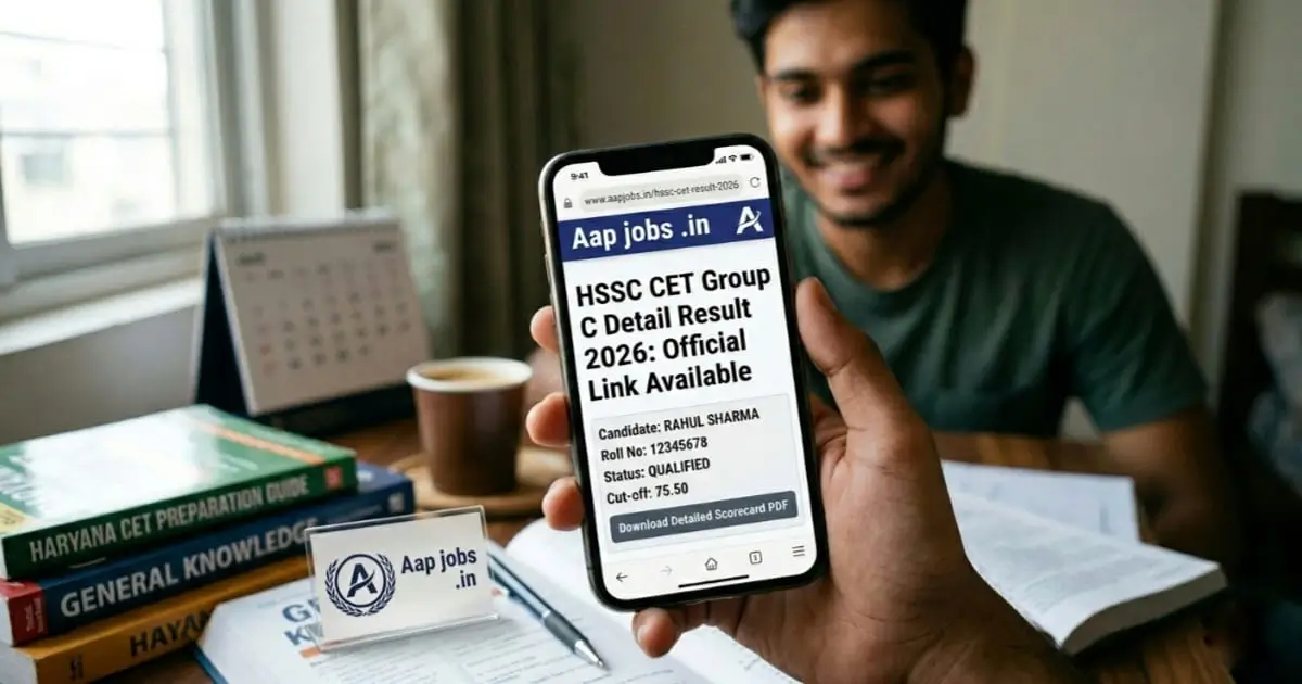 HSSC CET Group C Detail Result 2026