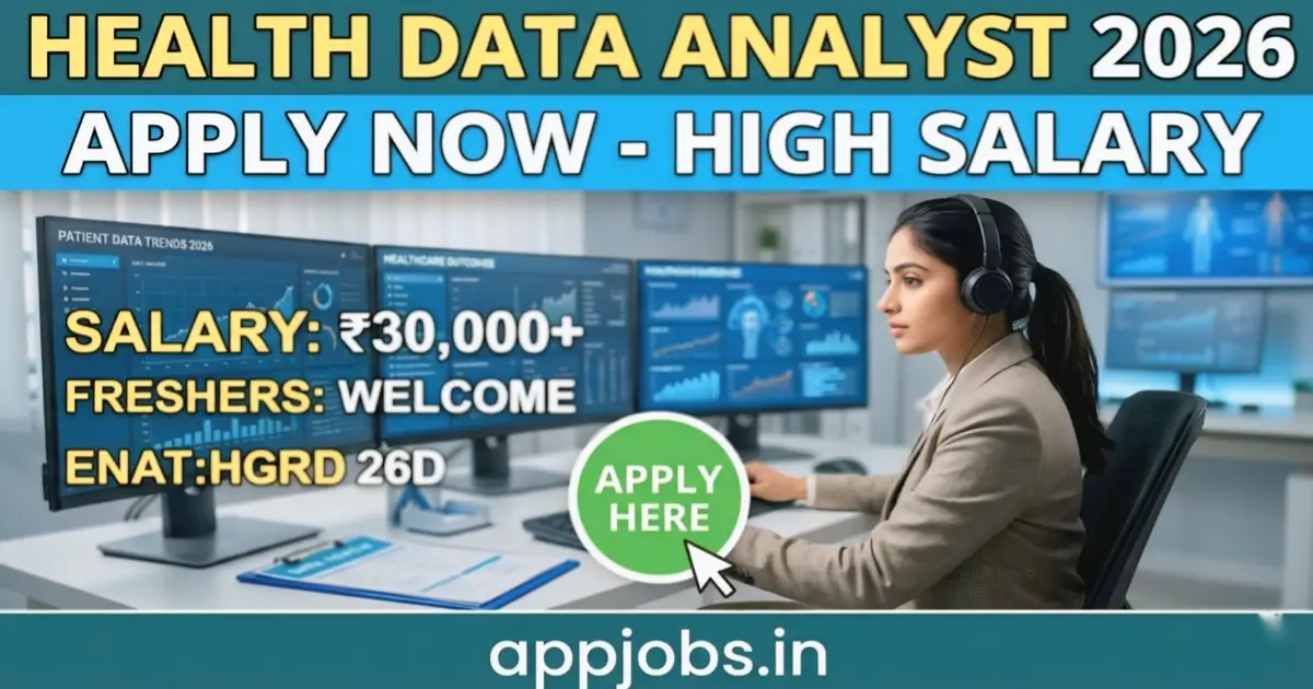 Health Data Analyst Jobs 2026
