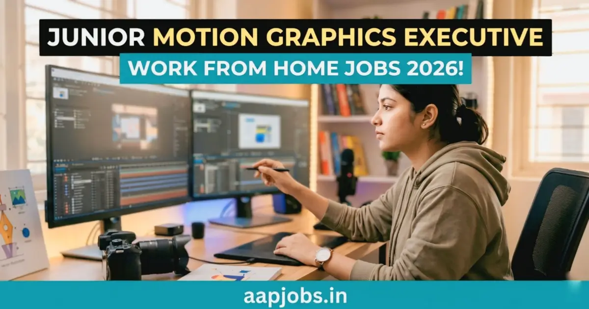 Junior Motion Graphics Executive Work From Home Jobs 2026
