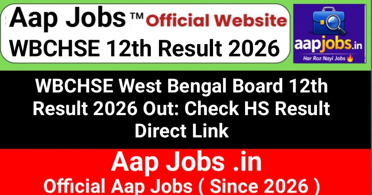 West Bengal Board 12th HS Result 2026 Declaration
