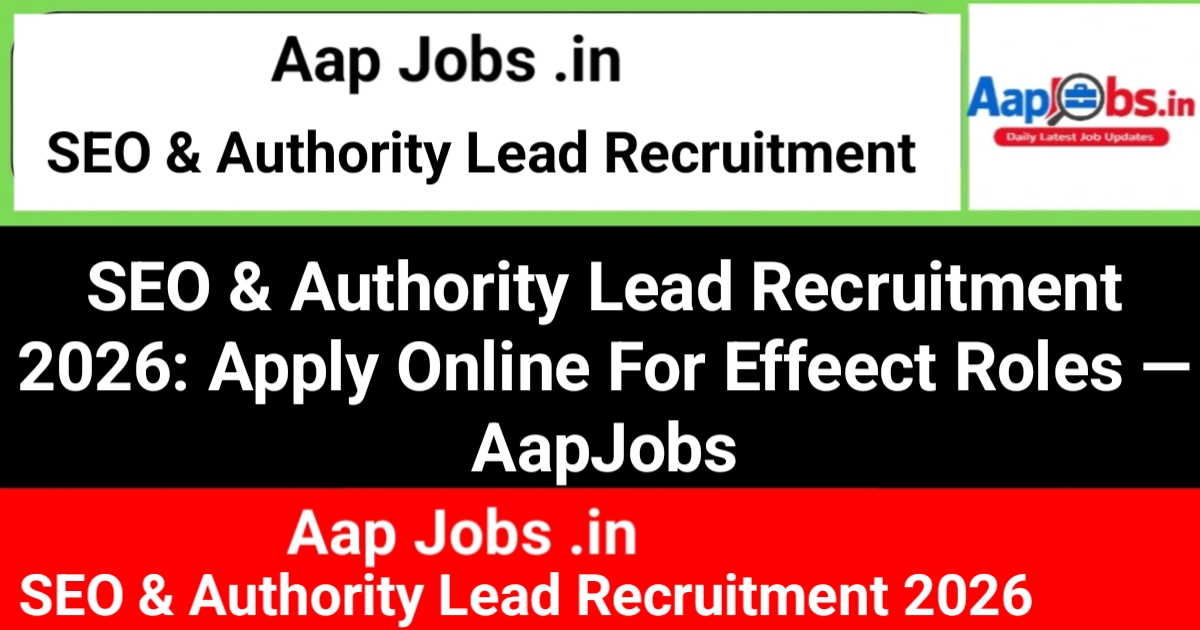 SEO & Authority Lead Recruitment Campaign