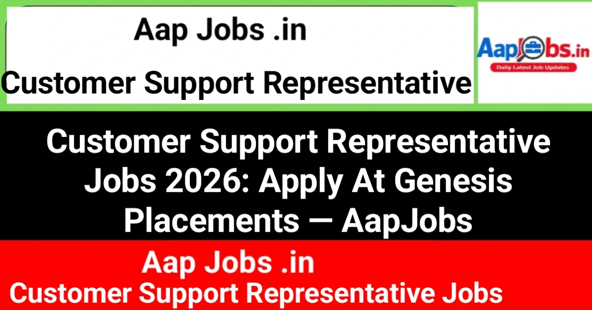 Customer Support Representative Recruitment Campaign