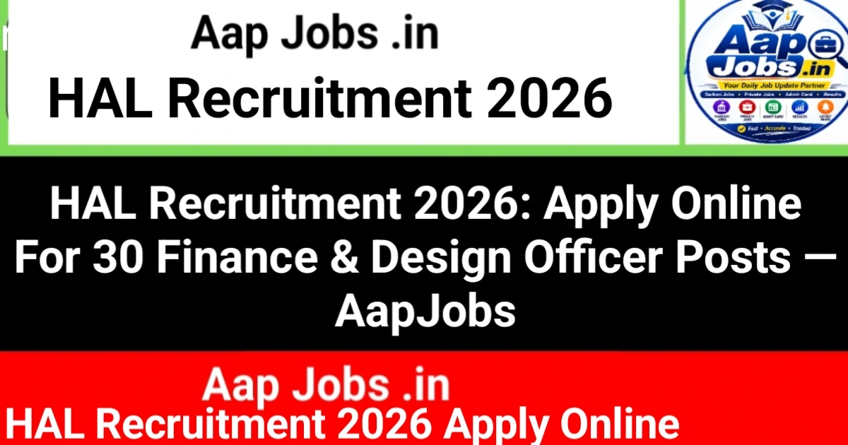 HAL Executive Recruitment Campaign