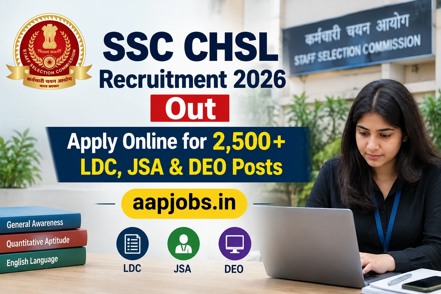 SSC CHSL Recruitment 2026 Apply Online